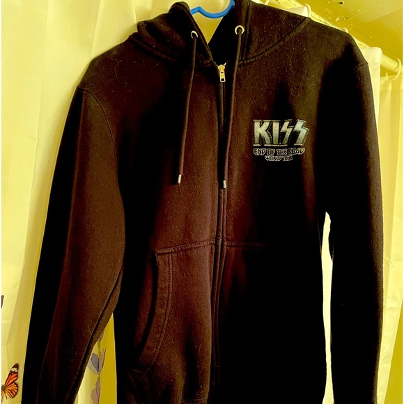 KISS “End Of The Road Tour” Zip Hoodie Small. Pre-Owned. Excellent Condition. - Picture 4 of 9
